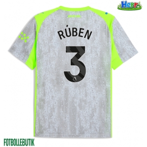 Manchester City Ruben Dias #3 Tredje Tröja 2025-26 Kortärmad